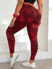 Load image into Gallery viewer, Plus Size Tie Dye Leggings ONLY
