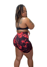 Load image into Gallery viewer, Tie Dye Butt Lift Shorts ONLY
