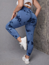 Load image into Gallery viewer, Plus Size Tie Dye Leggings ONLY
