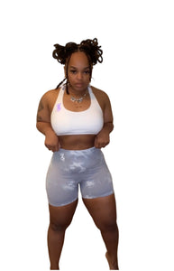 Tie Dye Butt Lift Shorts ONLY