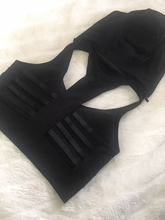 Load image into Gallery viewer, Medium Impact Hoodie Sports Bra

