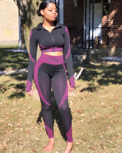 Load image into Gallery viewer, 3 Piece Crop Jacket Set
